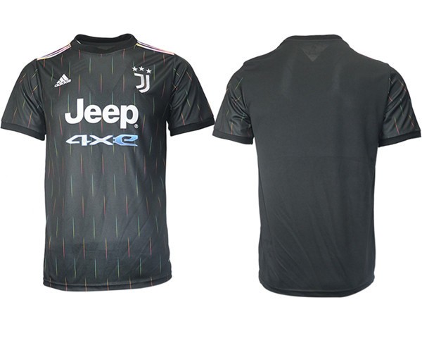 Men's Juventus Black Away Soccer Jersey