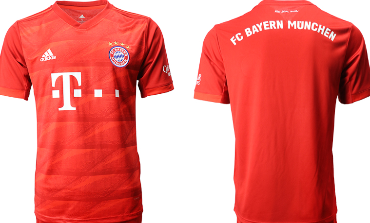 Men's FC Bayern München Red Football jersey