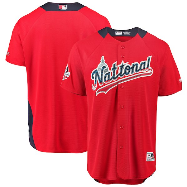 Men's National League Scarlet 2018 MLB All-Star Game Home Run Derby Team Jersey
