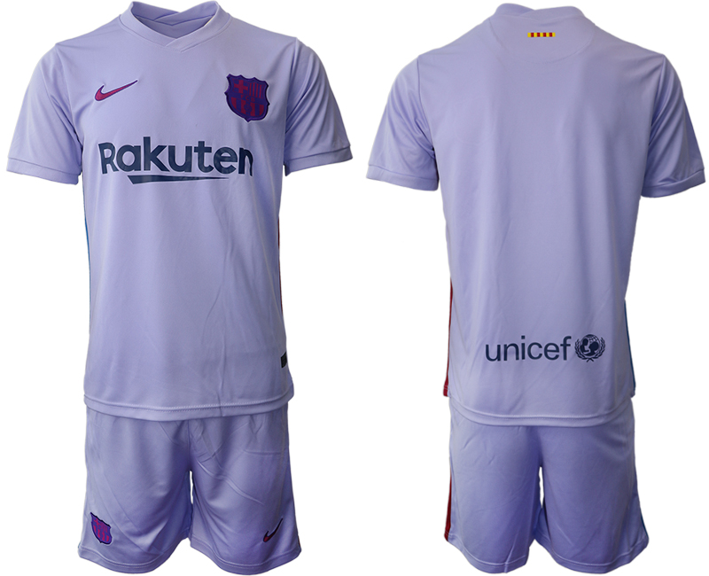 Men's Barcelona Away Soccer Jersey Suit