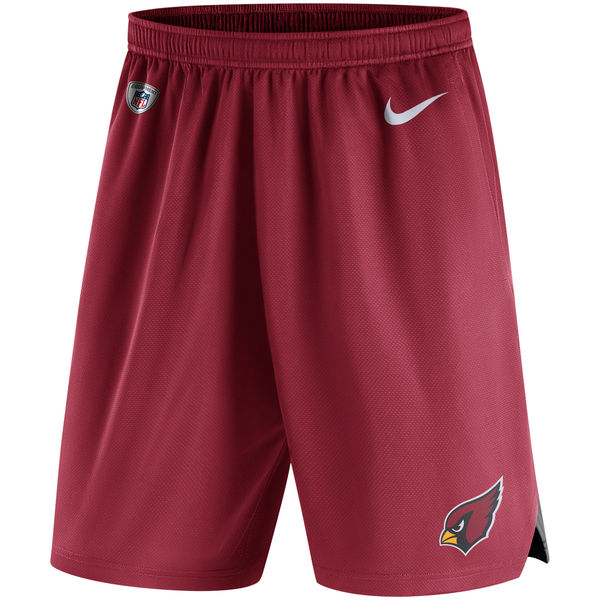 Men's Arizona Cardinals Nike Red Knit Performance Shorts