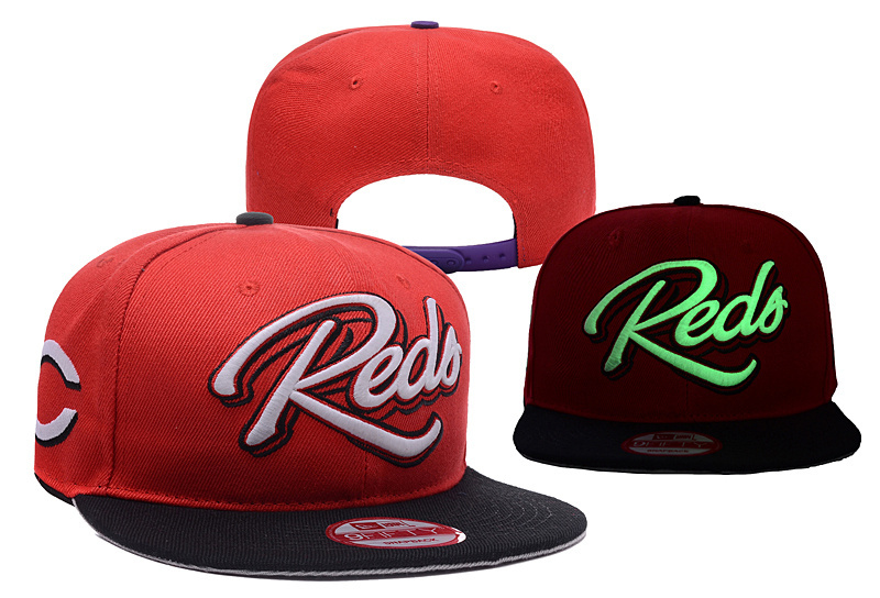 MLB Cincinnati Reds Stitched Snapback Hats 002