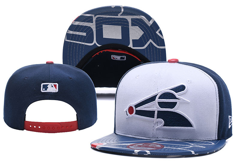 MLB Chicago White sox Stitched Snapback Hats 001