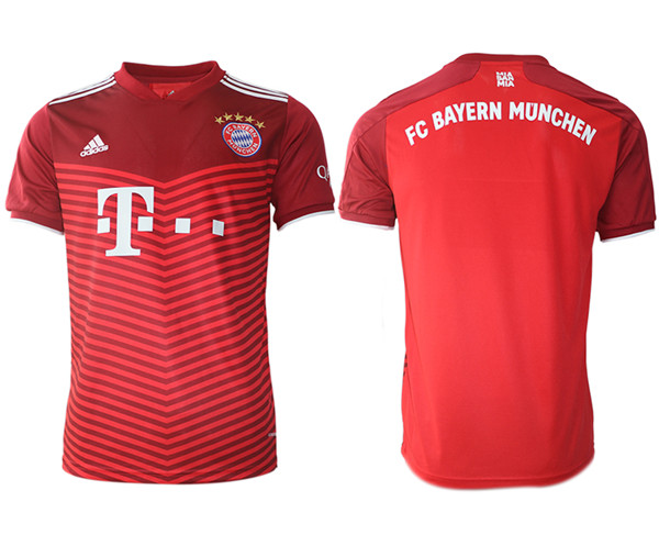 Men's FC Bayern München Red Home Soccer Jersey