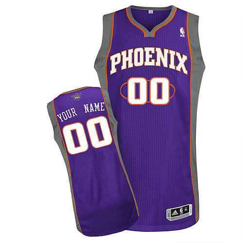 Suns Personalized Authentic Purple NBA Jersey (S-3XL)