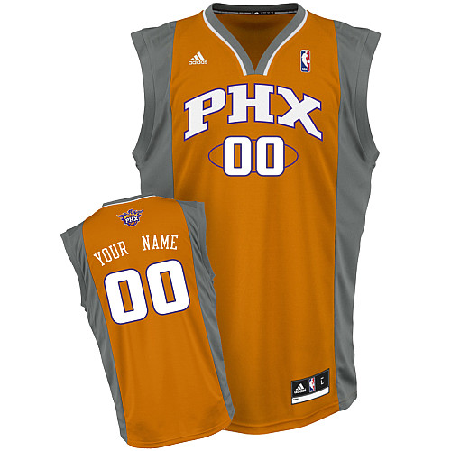 Suns Personalized Authentic Orange NBA Jersey (S-3XL)