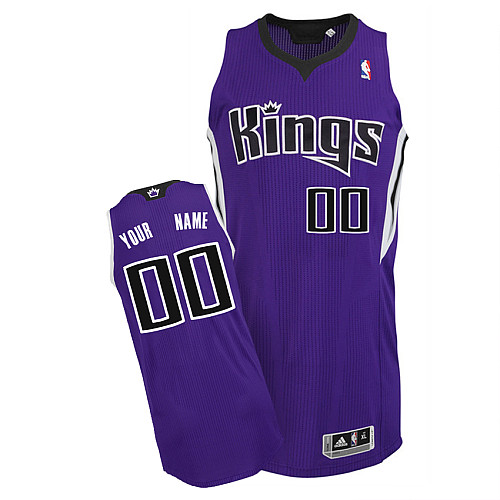 Kings Personalized Authentic Purple NBA Jersey (S-3XL)