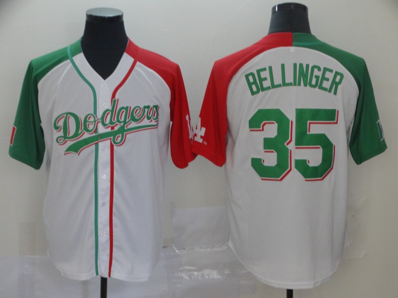 Men's Los Angeles Dodgers #35 Cody Bellinger Mexican Heritage Culture Night MLB Jersey
