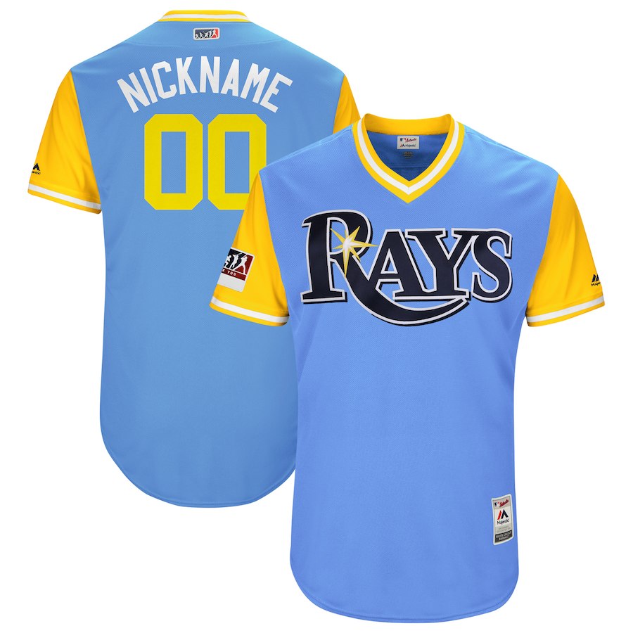 Men's Tampa Bay Rays 2018 Players' Weekend Flex Base Pick-A-Player Roster Stitched MLB Jersey