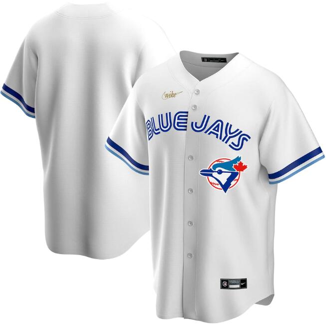 Men's Toronto Blue Jays Blank 2020 New White Cool Base Stitched Jersey