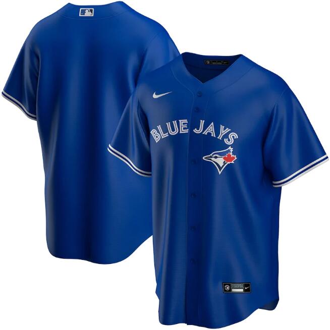 Men's Toronto Blue Jays Blank 2020 Blue Cool Base Stitched Jersey