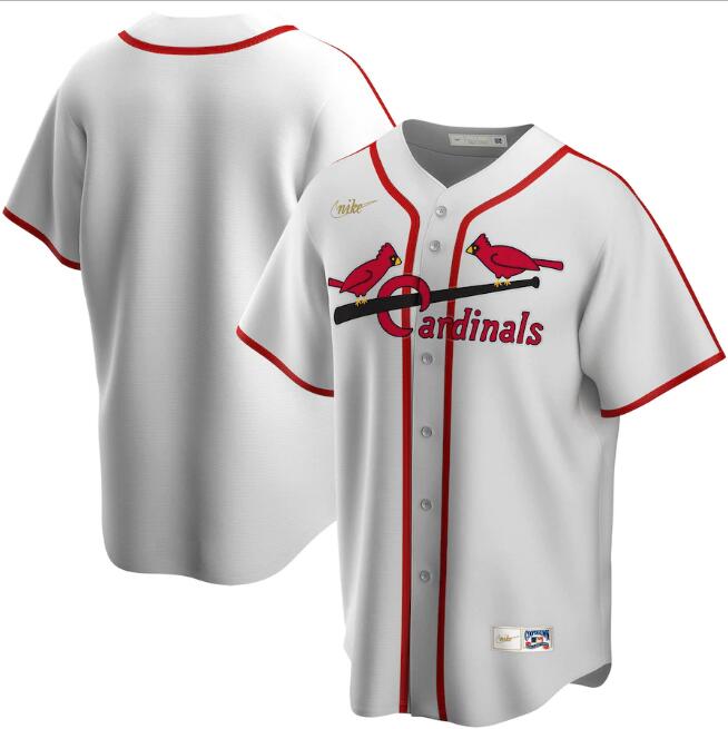 Men's St. Louis Cardinals Blank 2020 New White Cool Base Stitched Jersey