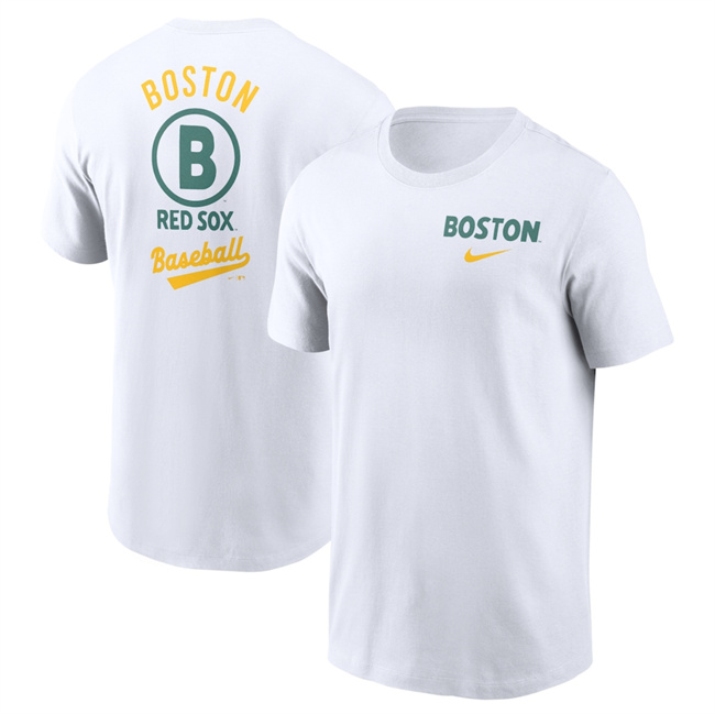 Men's Boston Red Sox White 2025 City Connect T-Shirt