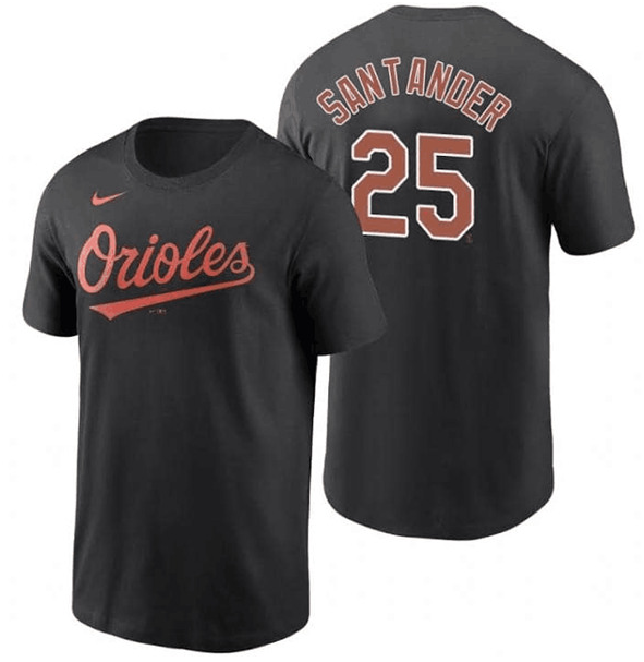 Men's Baltimore Orioles #25 Anthony Santander MLB T-Shirt