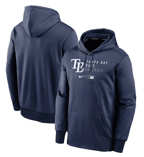Tampa Bay Rays Pullover Hoodie Navy