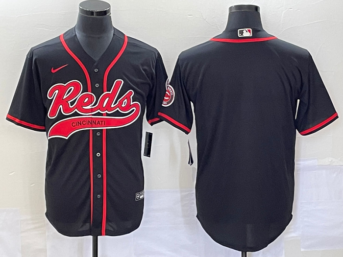 Men's Cincinnati Reds Blank Stitched Baseball Jersey
