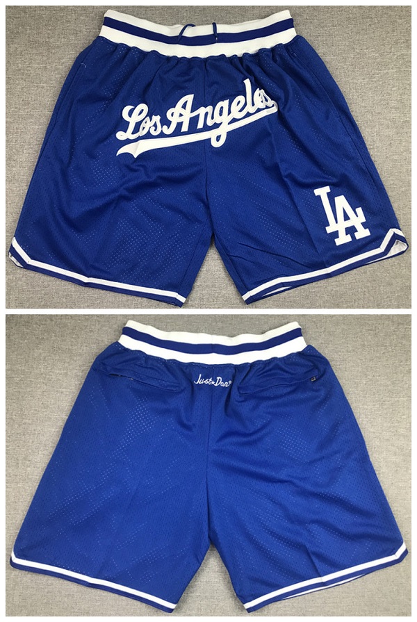 Men's Los Angeles Dodgers Blue Shorts (Run Small)