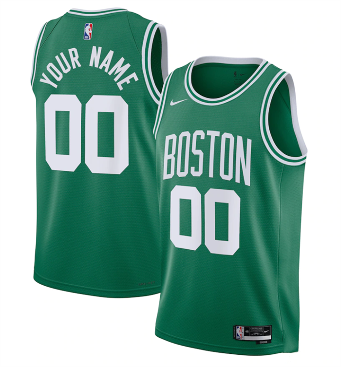 Youth Boston Celtics Active Player Custom Green Swingman Stitched Jersey