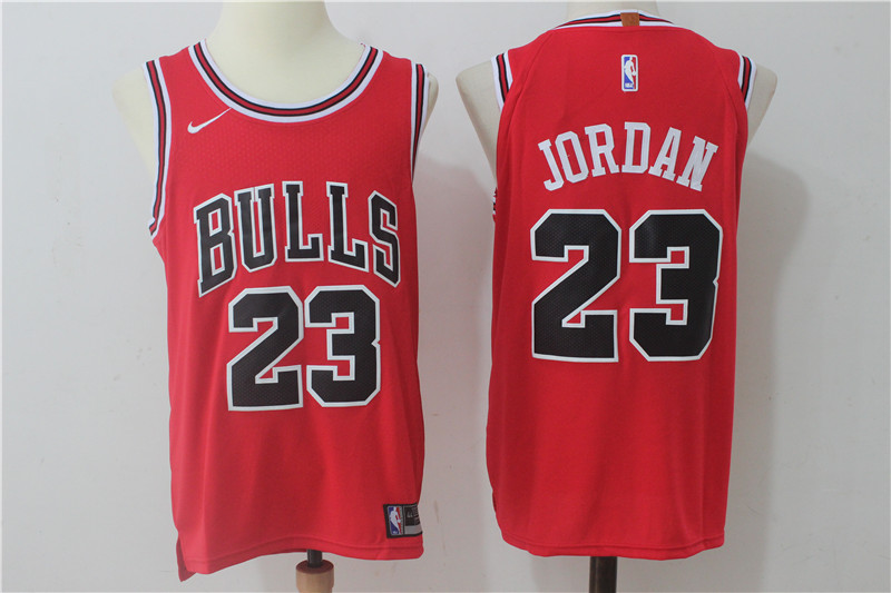 Men's Nike Chicago Bulls #23 Michael Jordan Red Stitched NBA Jersey