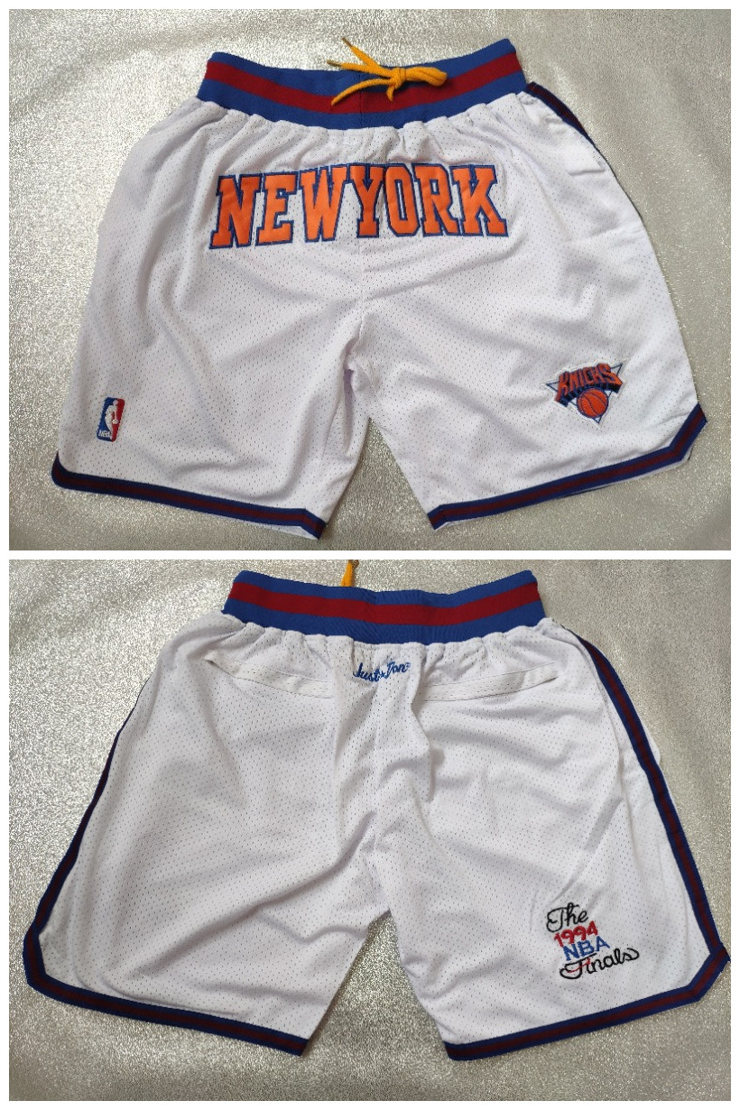 New Yok Knicks Blue Shorts (Run Small)