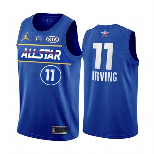 Men's 2021 All-Star Nets #11 Kyrie Irving Blue Eastern Conference Stitched NBA Jersey