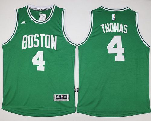 Celtics #4 Isaiah Thomas Green Stitched NBA Jersey