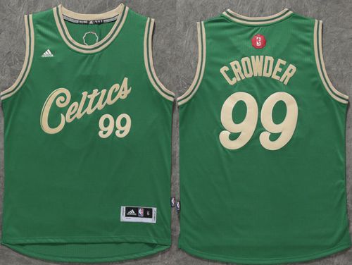 Celtics #99 Jae Crowder Green 2015-2016 Christmas Day Stitched NBA Jersey