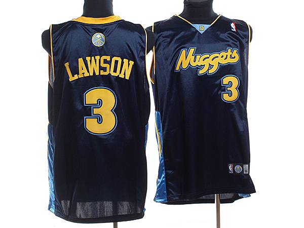 Nuggets #3 Ty Lawson Stitched Dark Blue NBA Jersey