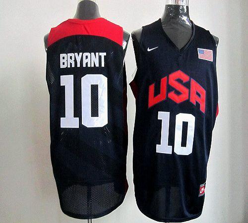 Nike 2012 Olympics Team USA #10 Kobe Bryant Dark Blue Stitched NBA Jersey