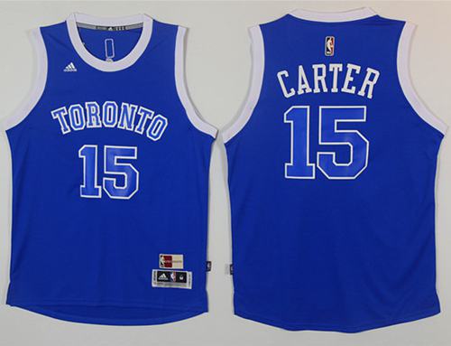 Raptors #15 Vince Carter Light Blue Throwback Stitched NBA Jersey