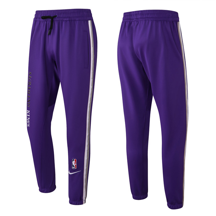 Men's Sacramento Kings Purple Performance Showtime Basketball Pants