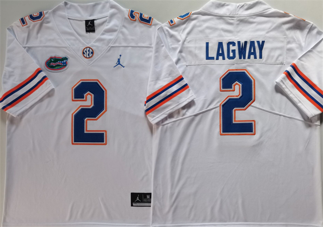 Men's Florida Gators ACTIVE PLAYER Custom White Stitched Jersey