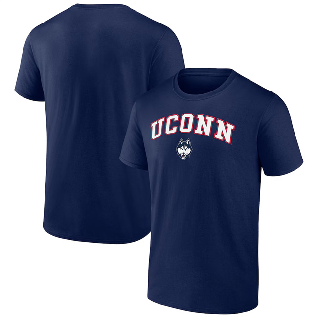 Men's UConn Huskies Navy Campus T-Shirt