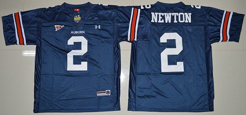 Tigers #2 Newton Blue Stitched NCAA Jersey