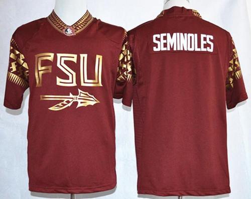 Seminoles #00 Seminoles Red Pride Fashion Stitched NCAA Jersey