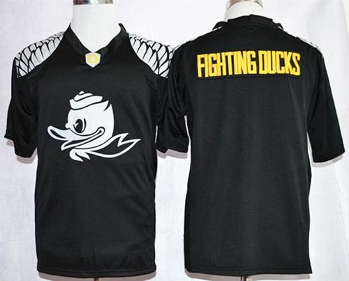Ducks Fighting Ducks Black Pride Fashion Stitched NCAA Jersey