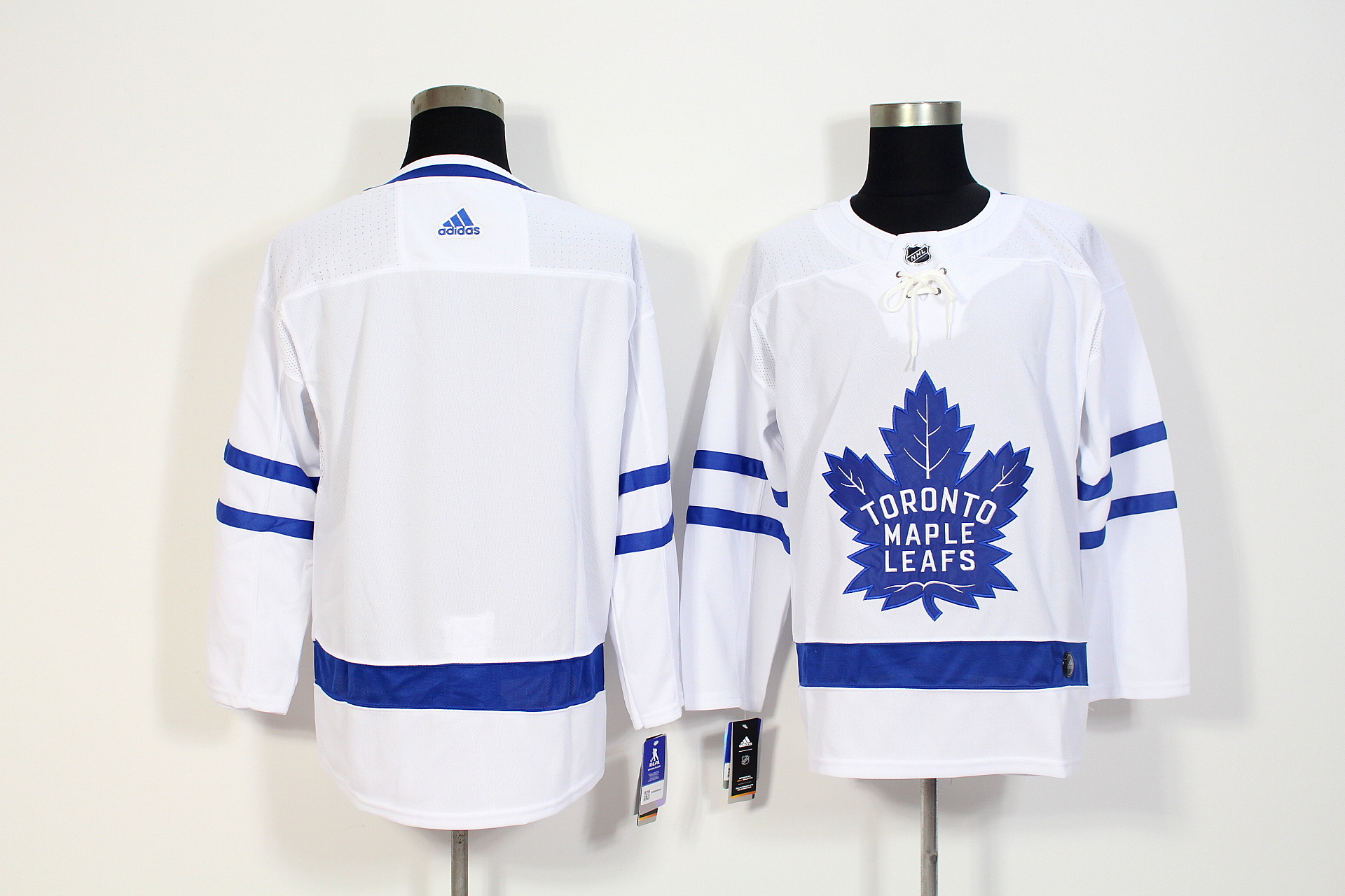 Men's Adidas Toronto Maple Leafs White Stitched NHL Jersey