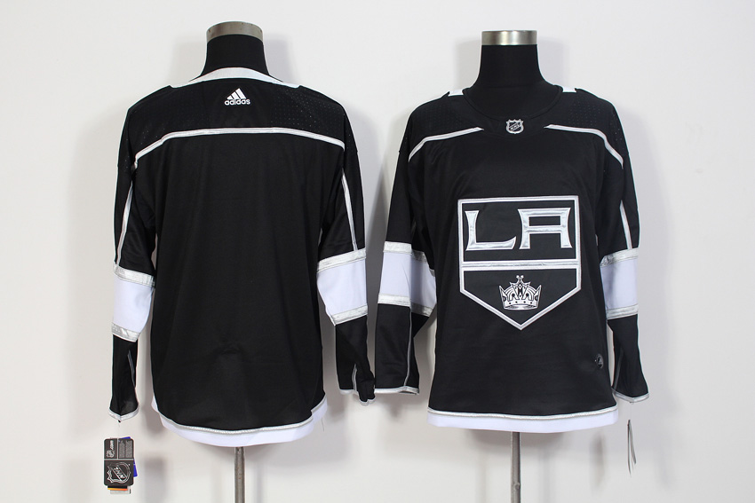 Men's Adidas Los Angeles Kings Black Stitched NHL Jersey