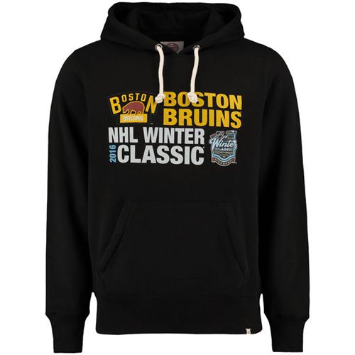Boston Bruins 2016 Winter Classics Crosstown Striker Pullover Sweatshirt Black