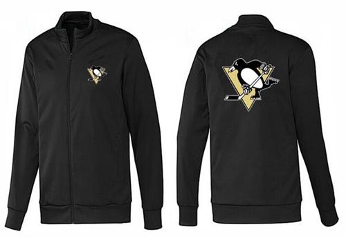 NHL Pittsburgh Penguins Zip Jackets Black-1