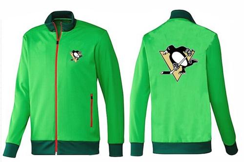 NHL Pittsburgh Penguins Zip Jackets Green-1