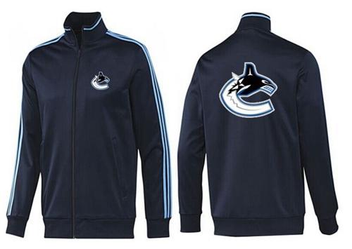NHL Vancouver Canucks Zip Jackets Dark Blue