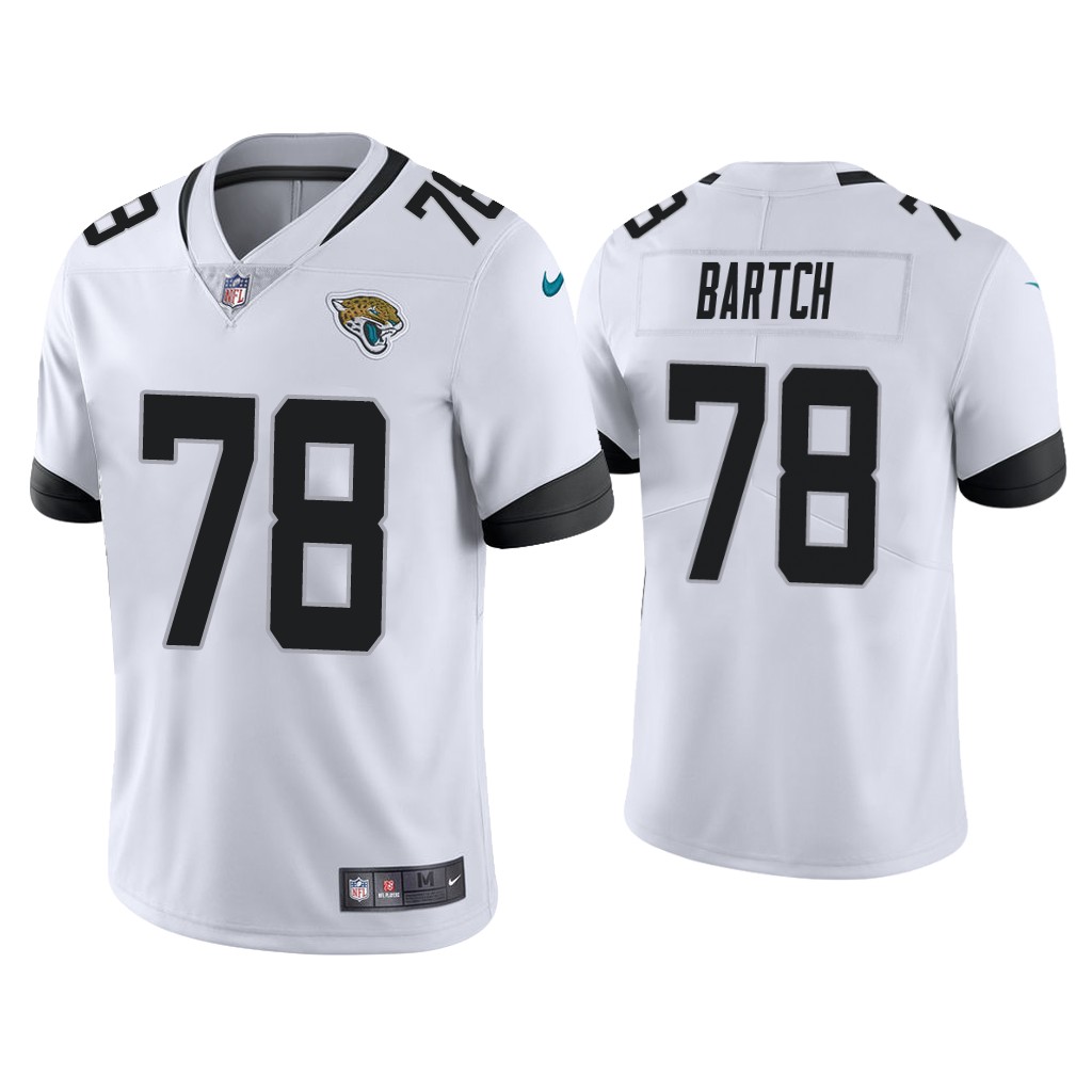 Men's Jacksonville Jaguars #78 Ben Bartch White Vapor Untouchable Limited Stitched Jersey