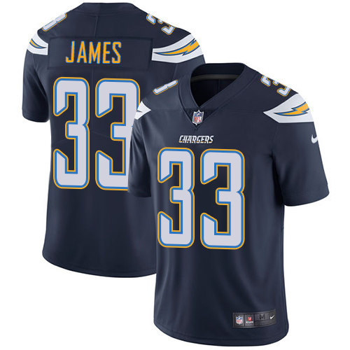 Men's Los Angeles Chargers #33 Derwin James Navy Blue Vapor Untouchable Limited Stitched NFL Jersey