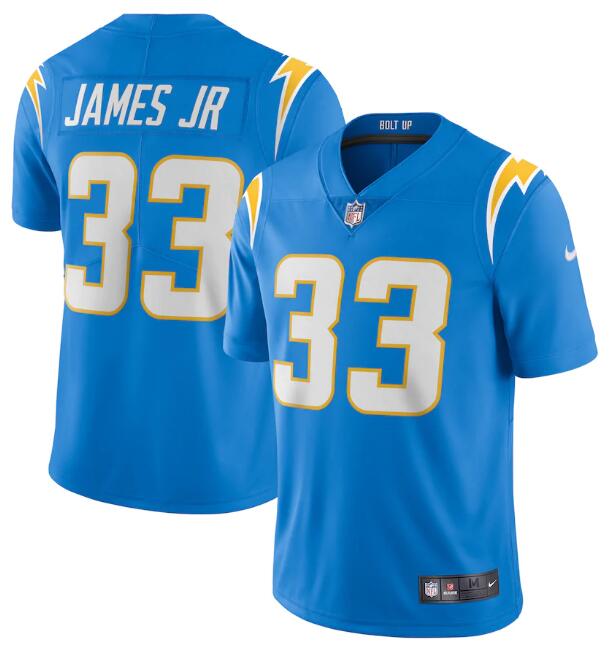 Men's Los Angeles Chargers #33 Derwin James JR 2020 Blue Vapor Untouchable Limited Stitched NFL Jersey