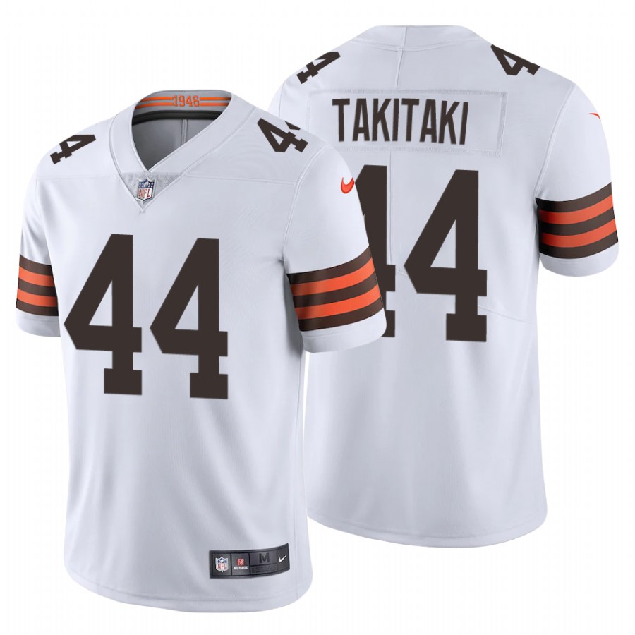 Men's Cleveland Browns #51 Mack Wilson 2020 New White Vapor Untouchable Limited Stitched Jersey