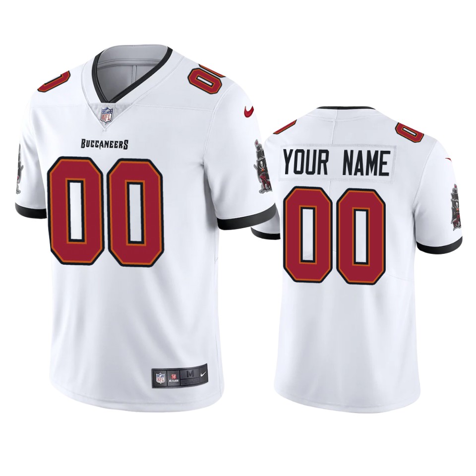 Men's Tampa Bay Buccaneers New White Vapor Untouchable Limited Stitched NFL Jersey