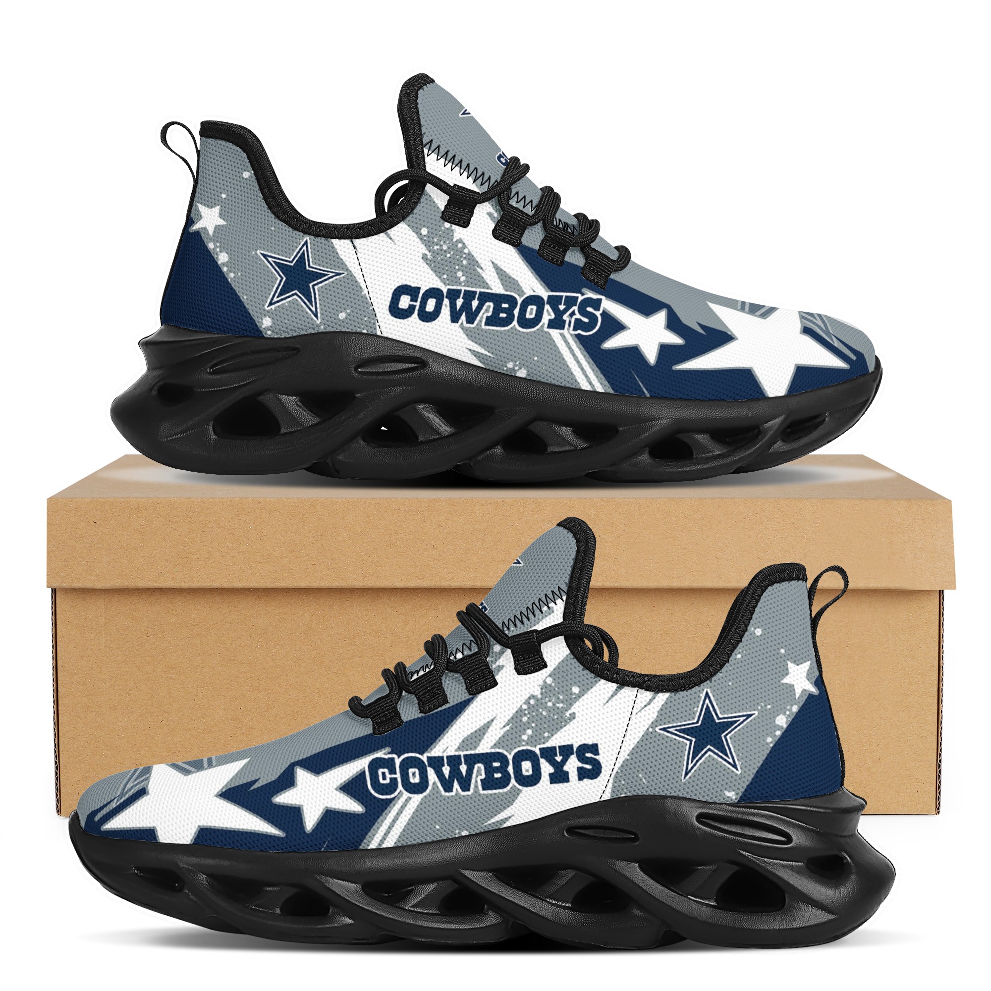 Men's Dallas Cowboys Flex Control Sneakers 0011