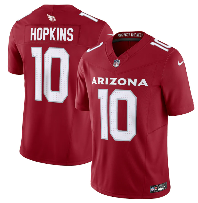 Men's Arizona Cardinals #10 DeAndre Hopkins Red 2023 F.U.S.E. Vapor Untouchable F.U.S.E. Limited Stitched Football Jersey