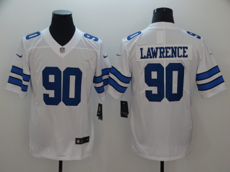 Men's Dallas Cowboys #90 Demarcus Lawrencs Black Vapor Untouchable Limited Stitched NFL Jersey